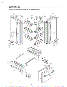 Section 4 parts for Lg Refrigerator LFD22860ST / ASTCLGY from AppliancePartsPros.com