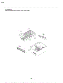 Section 2 parts for Lg Refrigerator LFX23961ST / ASTCLGA from AppliancePartsPros.com