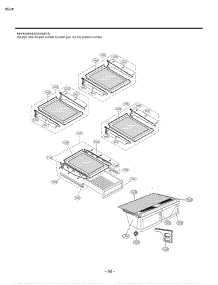 Section 3 parts for Lg Refrigerator LFX23961ST / ASTCLGA from AppliancePartsPros.com