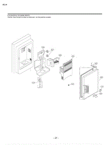 Section 6 parts for Lg Refrigerator LFX23961ST / ASTCLGA from AppliancePartsPros.com