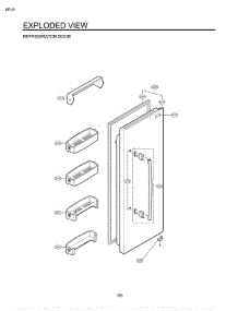 Section 2 parts for Lg Refrigerator LSC26905SW / ASWCLGA from AppliancePartsPros.com