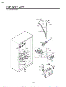 Section 5 parts for Lg Refrigerator LSC26905SB / AWBCLGA from AppliancePartsPros.com