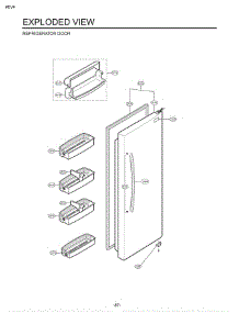 Section 2 parts for Lg Refrigerator LSC27931ST / ASTCLGA from AppliancePartsPros.com