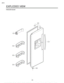 Section 2 parts for Lg Refrigerator LSC27910SB / AWBCLGA from AppliancePartsPros.com