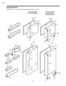 Section 5 parts for Lg Refrigerator LRTN22311TT / ATICLGB from AppliancePartsPros.com