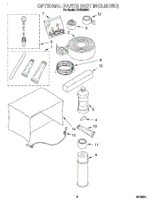 04 - Optional parts for Roper Air Conditioner X18004D01 from AppliancePartsPros.com