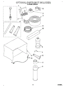 04 - Optional parts for Roper Air Conditioner X24004A2 from AppliancePartsPros.com