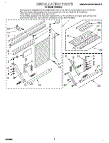 05 - Installation parts for Roper Air Conditioner X24004A2 from AppliancePartsPros.com