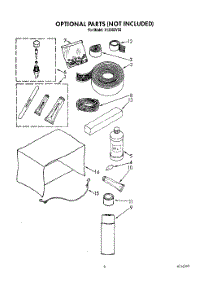 04 - Optional parts for Roper Air Conditioner X12002V03 from AppliancePartsPros.com