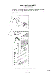 05 - Installation parts for Roper Air Conditioner X07002W00 from AppliancePartsPros.com