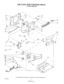 03 - Airflow And Control parts for Roper Air Conditioner X05002W00 from AppliancePartsPros.com