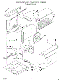 02 - Airflow And Control parts for Roper Air Conditioner X18004D00 from AppliancePartsPros.com