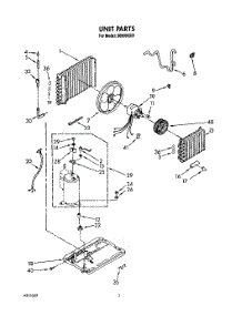 02 - Unit, Lit / Optional parts for Roper Air Conditioner X05002X01 from AppliancePartsPros.com