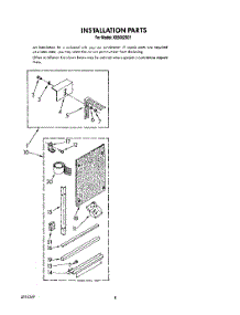 06 - Installation Parts parts for Roper Air Conditioner X05002X01 from AppliancePartsPros.com