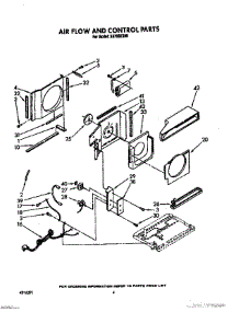 03 - Air Flow And Control parts for Roper Air Conditioner X07002X00 from AppliancePartsPros.com