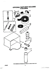 06 - Optional parts for Roper Air Conditioner X07002X00 from AppliancePartsPros.com