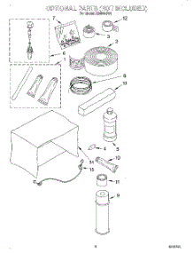 04 - Optional parts for Roper Air Conditioner X24004F01 from AppliancePartsPros.com