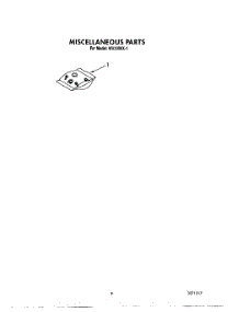 08 - Miscellaneous, Lit / Optional parts for Roper Dishwasher WU3006X1 from AppliancePartsPros.com