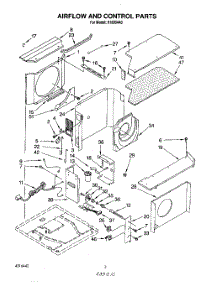 02 - Airflow And Control parts for Roper Air Conditioner X18004A0 from AppliancePartsPros.com