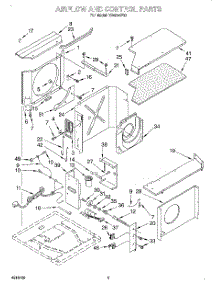 02 - Airflow And Control parts for Roper Air Conditioner X24004F00 from AppliancePartsPros.com