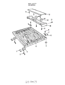 09 - Top parts for Roper Dishwasher 8595W00 from AppliancePartsPros.com