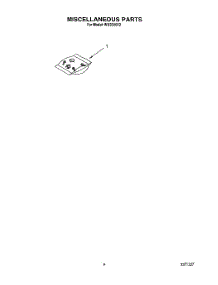 07 - Miscellaneous, Lit / Optional parts for Roper Dishwasher WU3006X2 from AppliancePartsPros.com