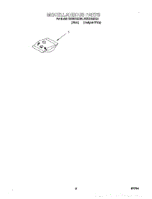 07 - Miscellaneous, Lit / Optional parts for Roper Dishwasher RUD5750DB4 from AppliancePartsPros.com