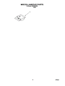 07 - Miscellaneous, Lit / Optional parts for Roper Dishwasher RUD3000DB1 from AppliancePartsPros.com