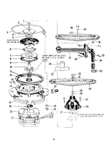 05 - Rack parts for Roper Dishwasher 8518L40 from AppliancePartsPros.com