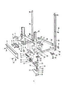 07 - Detergent Cup parts for Roper Dishwasher 8518L40 from AppliancePartsPros.com