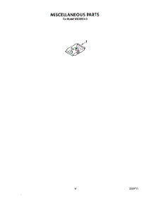 07 - Miscellaneous, Lit / Optional parts for Roper Dishwasher WU3000X0 from AppliancePartsPros.com