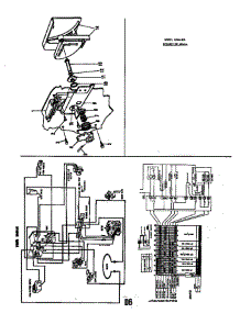 Detergent Cup Model 8566-H30 parts for Roper Dishwasher 8596*30 from AppliancePartsPros.com