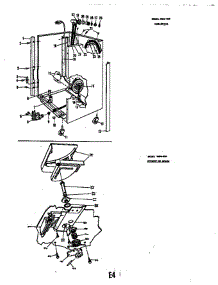Frame Details Model 8596-W30 parts for Roper Dishwasher 8596*30 from AppliancePartsPros.com