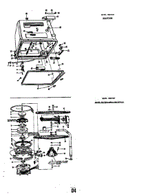 Tub Details Model No. 8566-H30 parts for Roper Dishwasher 8508H30 from AppliancePartsPros.com