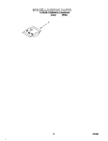 07 - Miscellaneous, Lit / Optional parts for Roper Dishwasher RUD5000HB0 from AppliancePartsPros.com