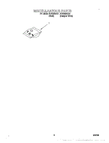 07 - Miscellaneous, Lit / Optional parts for Roper Dishwasher RUD3000GB1 from AppliancePartsPros.com