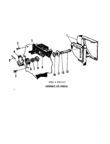 14 - Frame parts for Roper Dishwasher 8575L10 from AppliancePartsPros.com
