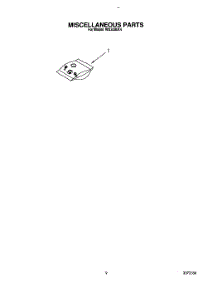 08 - Miscellaneous, Lit / Optional parts for Roper Dishwasher WU3006X4 from AppliancePartsPros.com