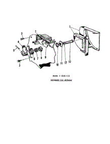 14 - Frame parts for Roper Dishwasher 8565L10 from AppliancePartsPros.com