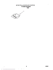 07 - Miscellaneous, Lit / Optional parts for Roper Dishwasher RUD1000DB4 from AppliancePartsPros.com