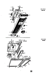 Control Panel Model No. 8566-H30 parts for Roper Dishwasher 8586H30 from AppliancePartsPros.com