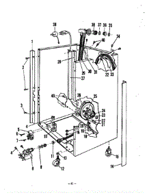 Frame parts for Roper Dishwasher 8579900 from AppliancePartsPros.com