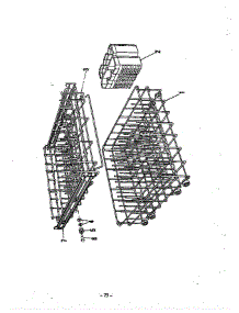Rack parts for Roper Dishwasher 8599100 from AppliancePartsPros.com