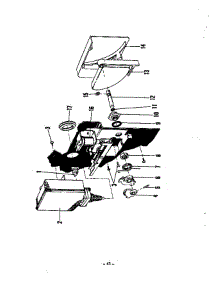Detergent Cup parts for Roper Dishwasher 8599100 from AppliancePartsPros.com