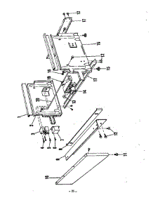 Frame parts for Roper Dishwasher 8589900 from AppliancePartsPros.com