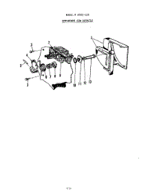 08 - Detergent Cup parts for Roper Dishwasher 8585L20 from AppliancePartsPros.com