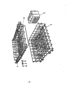 Rack parts for Roper Dishwasher 8589900 from AppliancePartsPros.com
