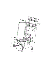 06 - Frame parts for Roper Dishwasher 8595L10 from AppliancePartsPros.com