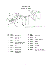 12 - Detergent Cup parts for Roper Dishwasher 8571L40 from AppliancePartsPros.com