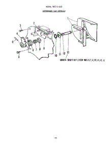 15 - Detergent Cup parts for Roper Dishwasher 8585L00 from AppliancePartsPros.com
